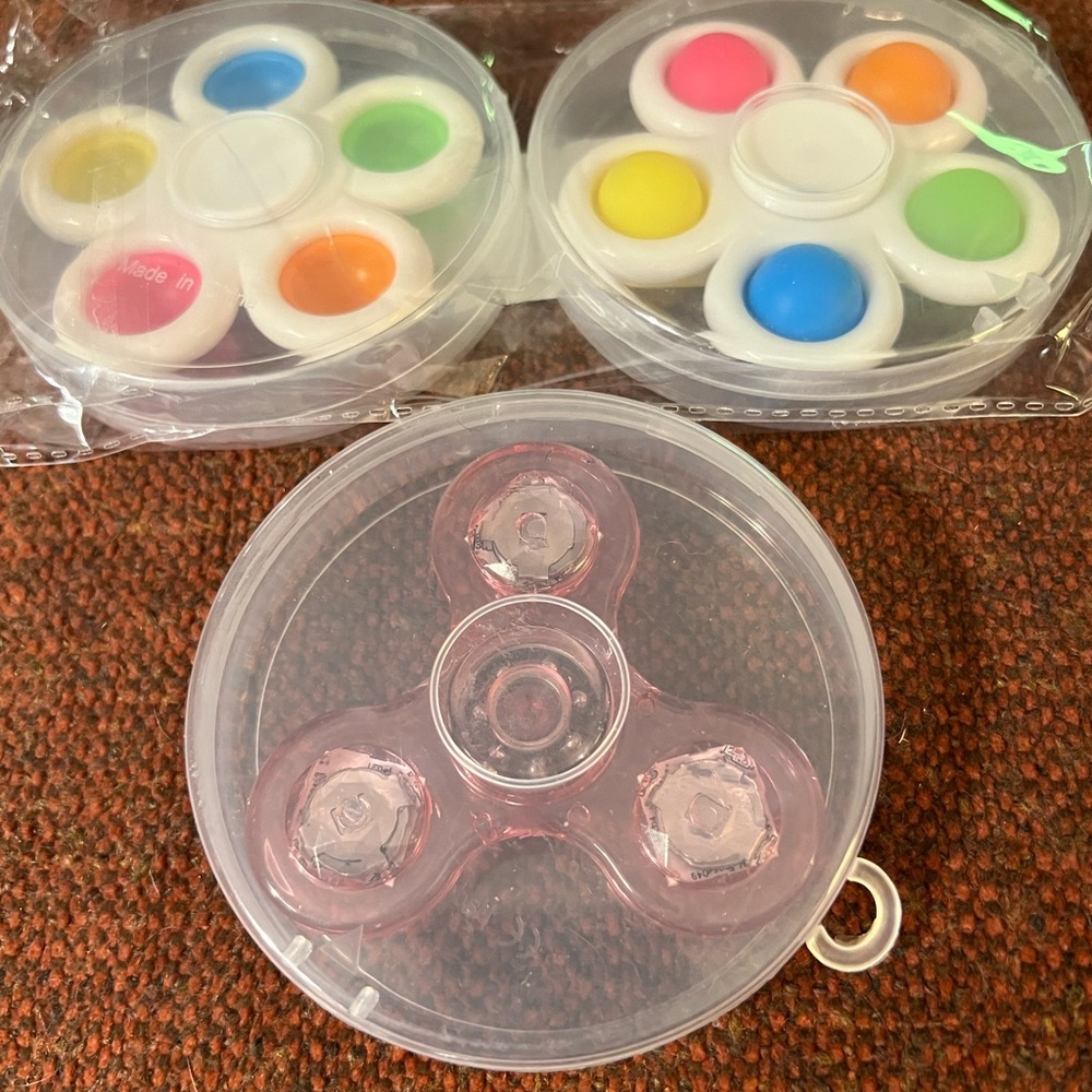 Colorful Fidget Spinner Set - Picture 2 of 2